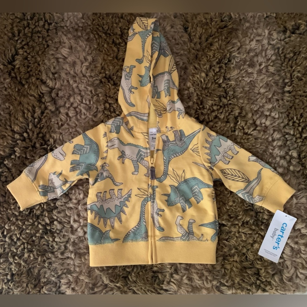 Carters Hoodie Jacket size 3 month